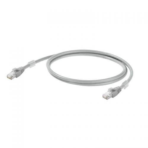 1165940005 Patch Cable Cat 6A RJ45 IP20 0.5M Grey