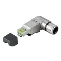 1992870000 RJ45 Plug With Piercing Contacts Angled 4x90° Cat 6A