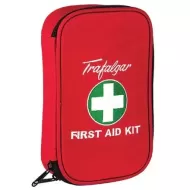 Vehicle & Low Risk First Aid Kit With Soft Case - Red 848794