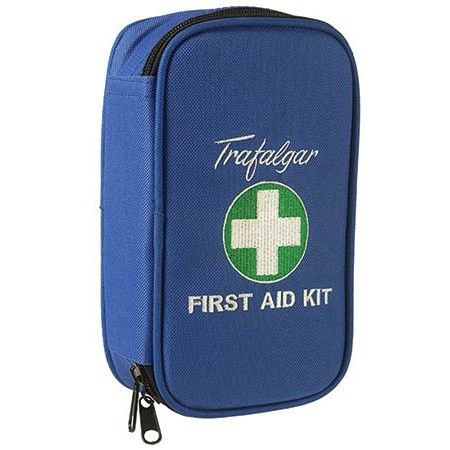 Vehicle & Low Risk First Aid Kit With Soft Case - Blue 848890