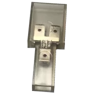 Connector 3-Way 6.3 mm Male Tab 878300