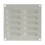 IP-PSLV130130 Louvre Vent 130x130mm Powder Coated