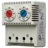 IP-THD1 Thermostat Double NC|NO -10/+50|+20/+80 °C