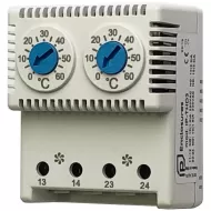 IP-THD3 Thermostat Double NO|NO 0/+60| 0/+60 °C