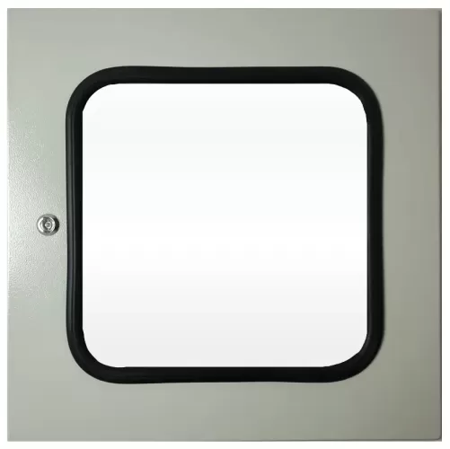 IP-5050WINDOOR Transparent Door Steel Powder Coated