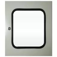 IP-5030WINDOOR Transparent Door Steel Powder Coated