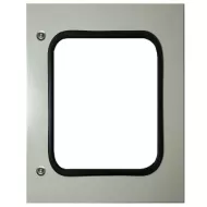 IP-7050WINDOOR Transparent Door Steel Powder Coated