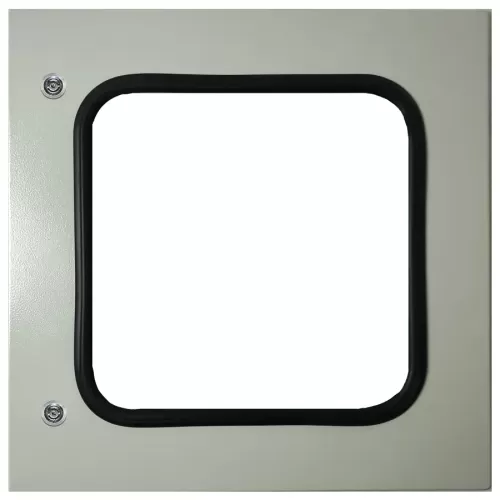 IP-8080WINDOOR Transparent Door Steel Powder Coated