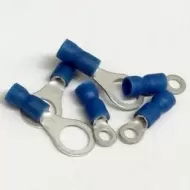 TVR2-12TG Twin Grip Blue Insulated Ring Terminals 1.5 - 2.5 mm²