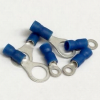 TVR2-8TG Twin Grip Blue Insulated Ring Terminals 1.5 - 2.5 mm²